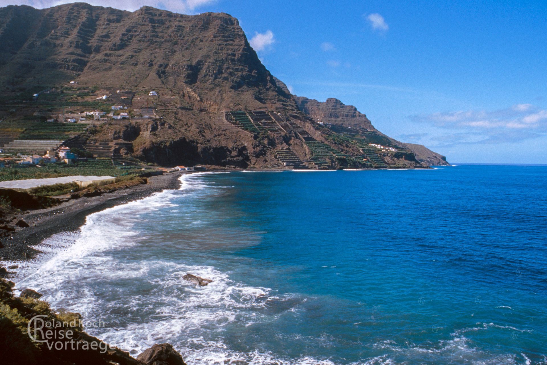 Spanien - Kanarische Inseln - La Gomera - wilde Nordküste im Valle Abajo